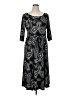 Perceptions Paisley Black Casual Dress Size XL - photo 1