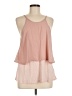 Daydreamer LA 100% Polyester Pink Sleeveless Blouse Size M - photo 1