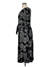 Perceptions Paisley Black Casual Dress Size XL - photo 5