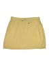 Green Tea Solid Yellow Skort Size XXL - photo 1