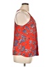 Cynthia Rowley 100% Polyester Orange Sleeveless Blouse Size XL - photo 4