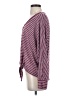 emerald Burgundy Long Sleeve Blouse Size S - photo 5