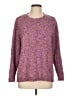 J.Jill Tweed Purple Pullover Sweater Size Lg Petite - photo 1