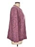 J.Jill Tweed Purple Pullover Sweater Size Lg Petite - photo 4