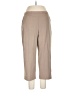 Sag Harbor Solid Tan Casual Pants Size 14 - photo 1