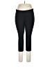 Catherines Solid Black Active Pants Size 1X - photo 1