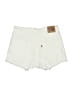 Levi's Hearts Ivory Shorts Size 28 waist - photo 2