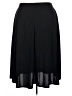 Nine Britton 100% Polyester Solid Black Casual Skirt Size 3X - photo 2