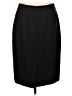 Le Suit 100% Polyester Solid Black Formal Skirt Size 10 - photo 2