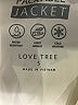 Love Tree 100% Nylon Ivory Jacket Size S - photo 7
