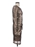 Greylin 100% Polyester Metallic Silver Cocktail Dress Size S - photo 4