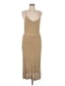 Line & Dot 100% Polyester Tan Cocktail Dress Size M - photo 1