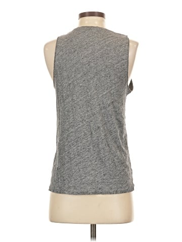Madewell Whisper Cotton V-Neck Pocket Tank (view 2)