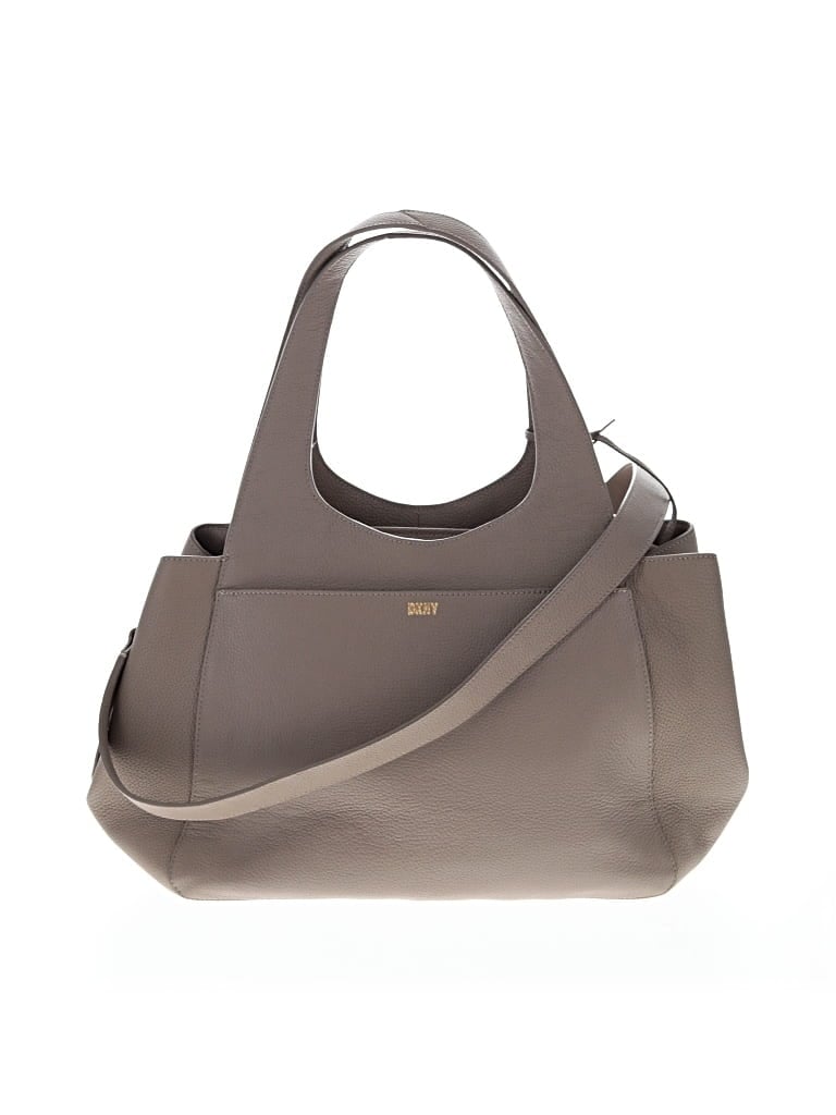 Pre-owned Dkny Tote Bag In Gray