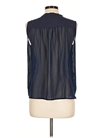 Color Story Sleeveless Button-Down Shirt (view 2)