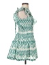 Saylor Tie-dye Teal Cocktail Dress Size S - photo 4