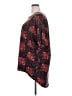 Lularoe Floral Red 3/4 Sleeve T-Shirt Size 22 - 24 - photo 5