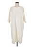 Cos Solid Ivory Casual Dress Size M - photo 1