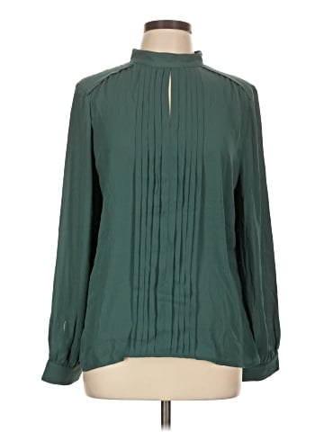 Ann Taylor Long Sleeve Blouse (view 1)