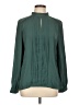 Ann Taylor Green Long Sleeve Blouse Size L - photo 1