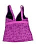 L.L.Bean Argyle Purple Swimsuit Top Size 10 - photo 2