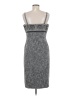 Escada Tweed Gray Cocktail Dress Size EU 40 / US 10 - photo 2