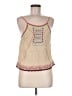 Flying Tomato 100% Rayon Tan Sleeveless Top Size M - photo 1