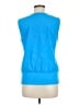Boston Proper Blue Sleeveless Blouse Size M - photo 2
