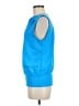 Boston Proper Blue Sleeveless Blouse Size M - photo 5