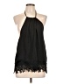 Robert Rodriguez 100% Polyester Black Sleeveless Blouse Size L - photo 1