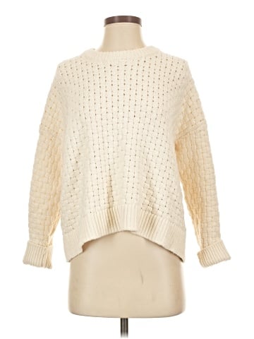 Madewell Basketweave-Stitch Sweater (view 1)