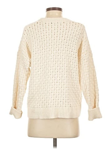 Madewell Basketweave-Stitch Sweater (view 2)
