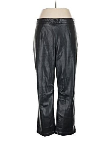 DKNY Jeans Faux Leather Pants (view 1)