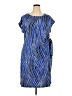 Dana Buchman Blue Casual Dress Size 2X - photo 1