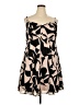 Torrid 100% Polyester Graphic Brown Casual Dress Size 2X Plus (2) - photo 1