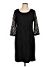 Dana Buchman Black Cocktail Dress Size L - photo 1