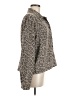 Kut from the Kloth 100% Polyester Animal Print Brown Jacket Size M - photo 4