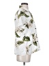 Kys Tropical White Short Sleeve Blouse Size XL (estimated) - photo 4
