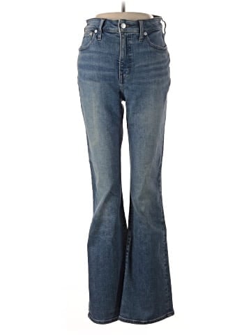 Madewell Tall Curvy Kick Out Crop Jeans in Oneida Wash (view 1)