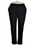 Purejill Solid Black Active Pants Size 2X - photo 1