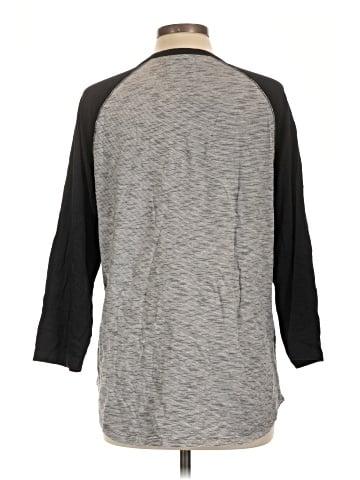 Express Long Sleeve Henley (view 2)