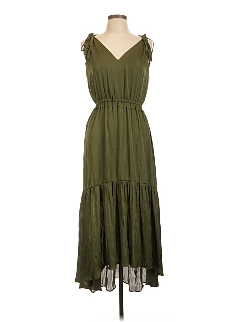 Pre-owned Sigrid Olsen Casual Dress In Green