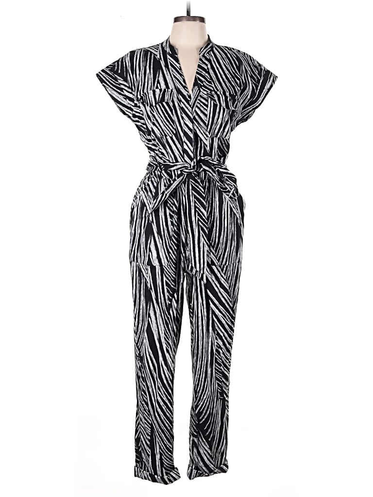 Pre-owned Inc International Concepts Jumpsuit In Silver