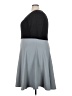 Lularoe 100% Polyester Color Block Gray Casual Dress Size 24 - 26 - photo 5
