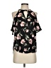 Sienna Sky 100% Polyester Black Sleeveless Blouse Size S - photo 1