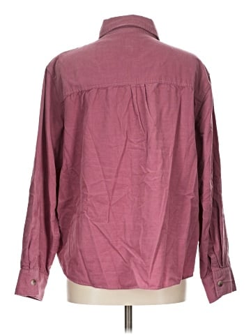 Kensie Long Sleeve Button-Down Shirt (view 2)