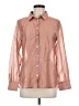 Bailey 44 Metallic Pink Long Sleeve Button-Down Shirt Size M - photo 1