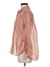Bailey 44 Metallic Pink Long Sleeve Button-Down Shirt Size M - photo 5