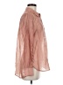 Bailey 44 Metallic Pink Long Sleeve Button-Down Shirt Size M - photo 4