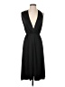 Halston Heritage Solid Black Cocktail Dress Size 4 - photo 1